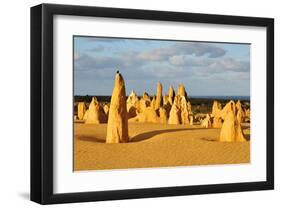 Pinnacles Desert W. Australia-null-Framed Art Print