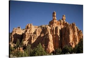 Pinnacles in Moonlight at Dixie National Forest in Utah-Paul Souders-Stretched Canvas