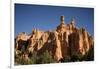 Pinnacles in Moonlight at Dixie National Forest in Utah-Paul Souders-Framed Photographic Print