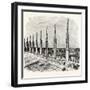 Pinnacles of Milan Cathedral-null-Framed Giclee Print