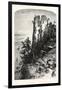 Pinnacles of the Palisades, USA-John Douglas Woodward-Framed Giclee Print