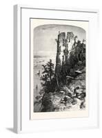 Pinnacles of the Palisades, USA-John Douglas Woodward-Framed Giclee Print