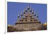 Pinnacles on Roof of Wat That Luang-null-Framed Giclee Print