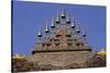 Pinnacles on Roof of Wat That Luang-null-Stretched Canvas