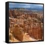 Pinnacles Viewed from Inspiration Point, in the Bryce Canyon National Park, Utah, USA-Tony Gervis-Framed Stretched Canvas