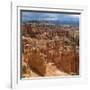 Pinnacles Viewed from Inspiration Point, in the Bryce Canyon National Park, Utah, USA-Tony Gervis-Framed Photographic Print