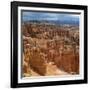 Pinnacles Viewed from Inspiration Point, in the Bryce Canyon National Park, Utah, USA-Tony Gervis-Framed Photographic Print