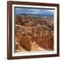 Pinnacles Viewed from Inspiration Point, in the Bryce Canyon National Park, Utah, USA-Tony Gervis-Framed Photographic Print