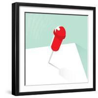 Pinned-Nick Diggory-Framed Giclee Print