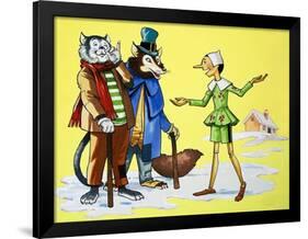 Pinocchio-Nadir Quinto-Framed Giclee Print