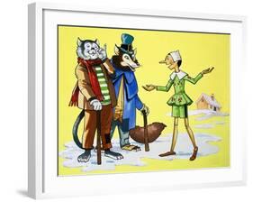 Pinocchio-Nadir Quinto-Framed Giclee Print