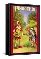 Pinocchio-null-Framed Stretched Canvas