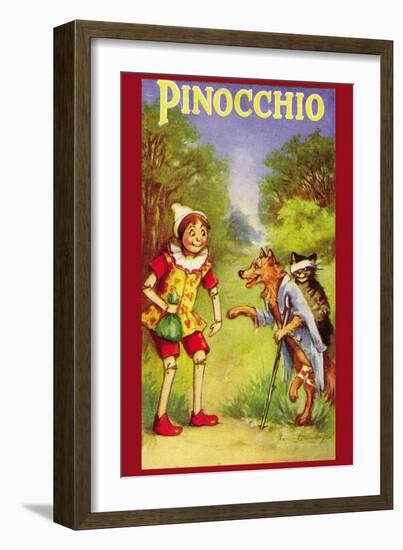 Pinocchio-null-Framed Art Print