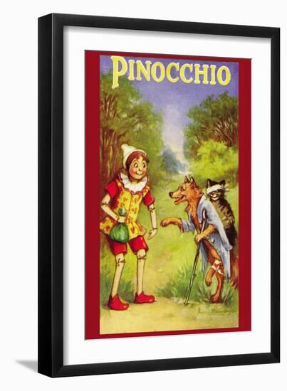 Pinocchio-null-Framed Art Print