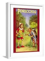 Pinocchio-null-Framed Art Print