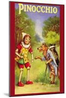 Pinocchio-null-Mounted Art Print