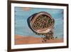 Pinon Nuts, an Important Food of Southwestern Native Americans, in a Pueblo Indian Pottery Bowl-null-Framed Giclee Print