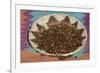 Pinon Nuts, an Important Food of Southwestern Native Americans, in an Indian Basket-null-Framed Giclee Print