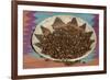 Pinon Nuts, an Important Food of Southwestern Native Americans, in an Indian Basket-null-Framed Giclee Print
