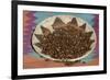 Pinon Nuts, an Important Food of Southwestern Native Americans, in an Indian Basket-null-Framed Giclee Print