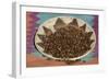 Pinon Nuts, an Important Food of Southwestern Native Americans, in an Indian Basket-null-Framed Giclee Print