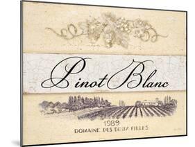 Pinot Blanc Cellar Reserve-Arnie Fisk-Mounted Art Print