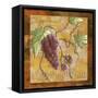 Pinot Noir Wine Grapes-Megan Aroon Duncanson-Framed Stretched Canvas