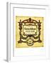 Pinot Noir Wine Label-null-Framed Giclee Print