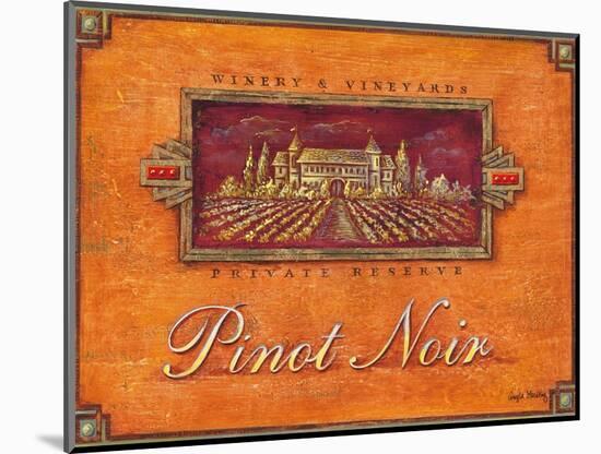 Pinot Vineyard-Angela Staehling-Mounted Art Print