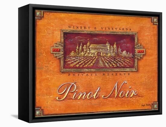 Pinot Vineyard-Angela Staehling-Framed Stretched Canvas