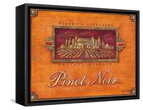 Pinot Vineyard-Angela Staehling-Framed Stretched Canvas