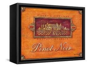 Pinot Vineyard-Angela Staehling-Framed Stretched Canvas