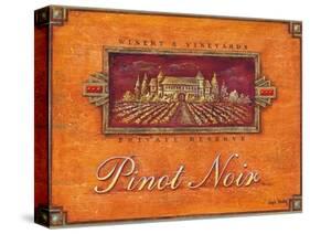 Pinot Vineyard-Angela Staehling-Stretched Canvas