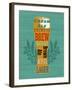 Pint Glass of Beer-Sam Appleman-Framed Art Print