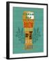 Pint Glass of Beer-Sam Appleman-Framed Art Print