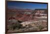 Pintado Point at Painted Desert, Part of the Petrified Forest National Park-Kymri Wilt-Framed Premium Photographic Print