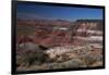 Pintado Point at Painted Desert, Part of the Petrified Forest National Park-Kymri Wilt-Framed Premium Photographic Print