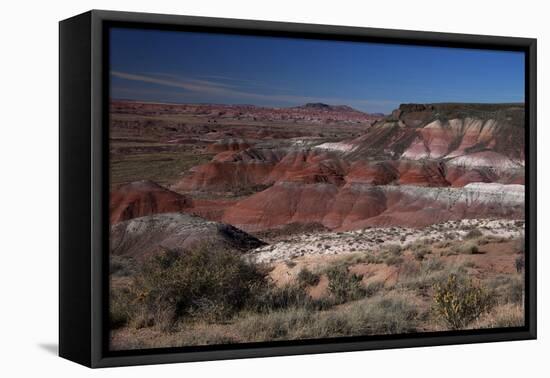 Pintado Point at Painted Desert, Part of the Petrified Forest National Park-Kymri Wilt-Framed Stretched Canvas