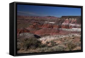 Pintado Point at Painted Desert, Part of the Petrified Forest National Park-Kymri Wilt-Framed Stretched Canvas