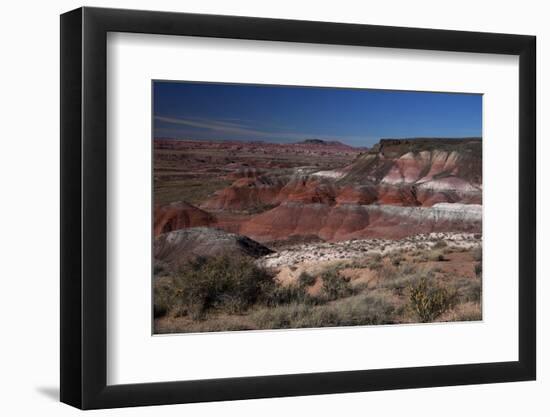 Pintado Point at Painted Desert, Part of the Petrified Forest National Park-Kymri Wilt-Framed Photographic Print