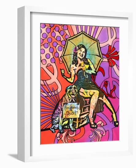 Pinup for Pitbulls-Dean Russo- Exclusive-Framed Giclee Print