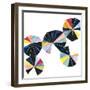 Pinwheel Bright I-Grace Popp-Framed Art Print