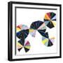 Pinwheel Bright I-Grace Popp-Framed Art Print