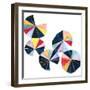 Pinwheel Bright II-Grace Popp-Framed Art Print