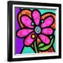 Pinwheel Daisy Pink-Steven Scott-Framed Giclee Print