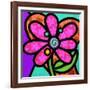 Pinwheel Daisy Pink-Steven Scott-Framed Giclee Print