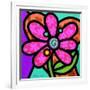 Pinwheel Daisy Pink-Steven Scott-Framed Giclee Print