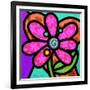 Pinwheel Daisy Pink-Steven Scott-Framed Giclee Print