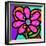 Pinwheel Daisy Pink-Steven Scott-Framed Giclee Print