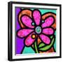 Pinwheel Daisy Pink-Steven Scott-Framed Giclee Print